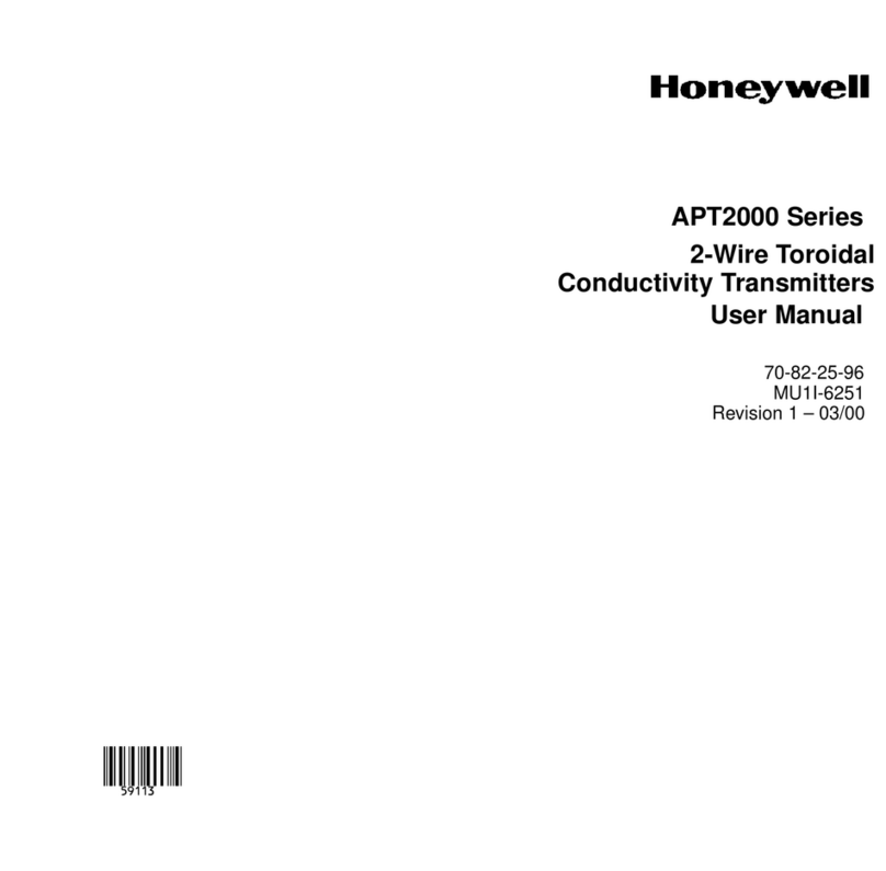 Honeywell APT2000 Series User manual