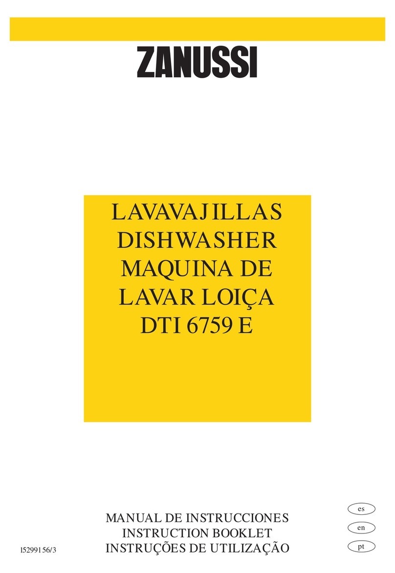 Zanussi DTI 6759 E User manual Zanussi DTI 6759 E User manual