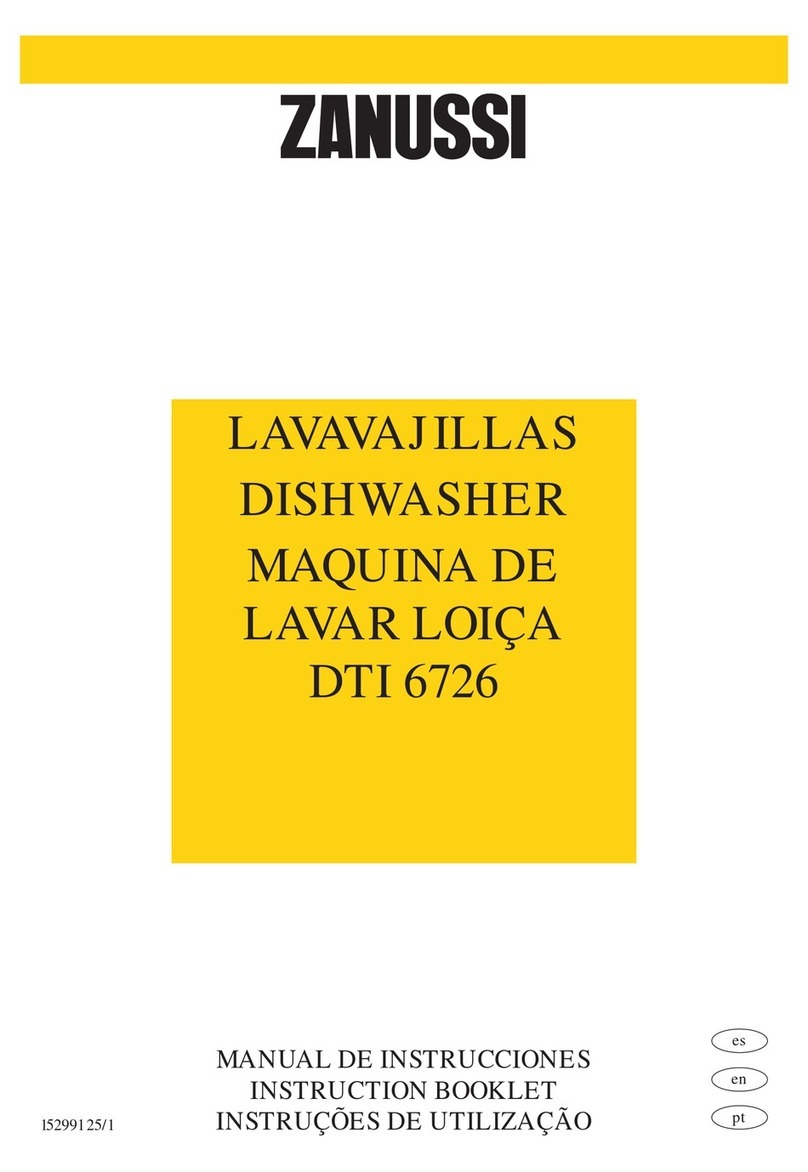 Zanussi DTI 6726 Instruction booklet