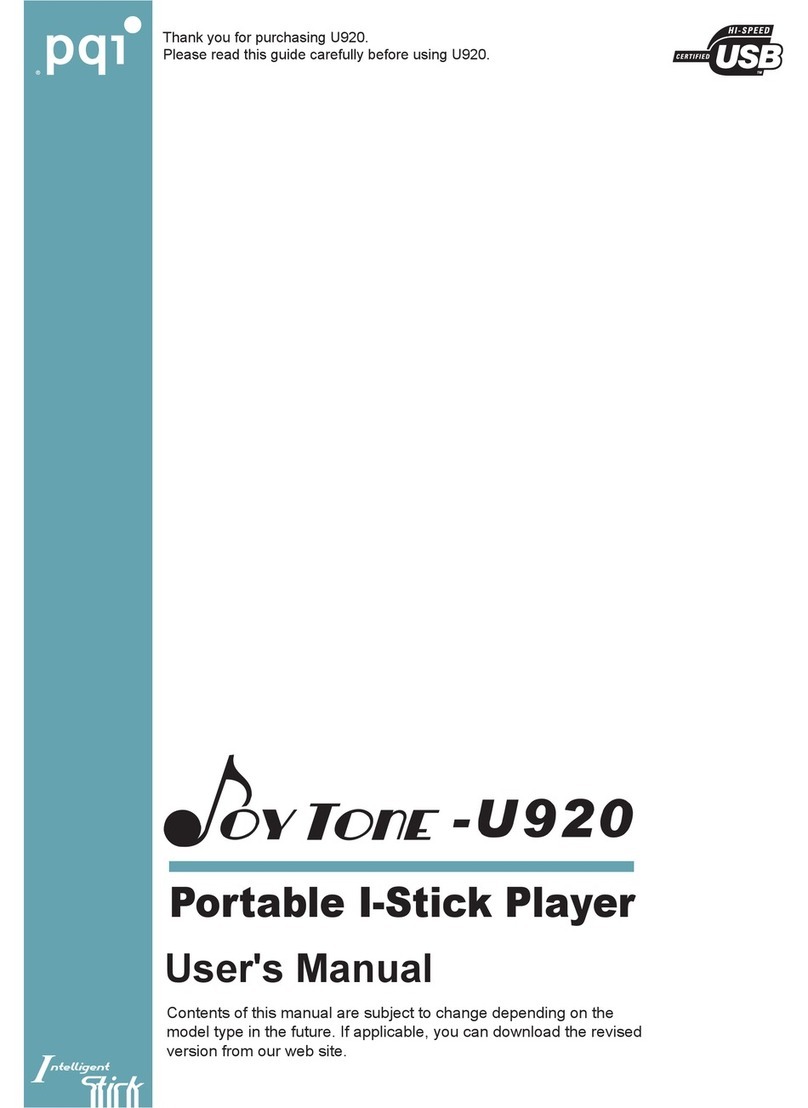 PQI JOY TONE - U920 user manual
