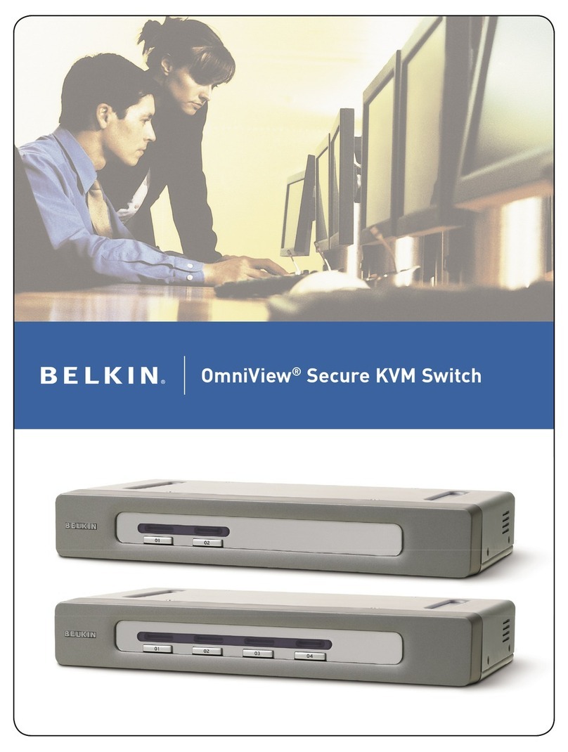 Belkin OmniView Secure F1DN102U User manual