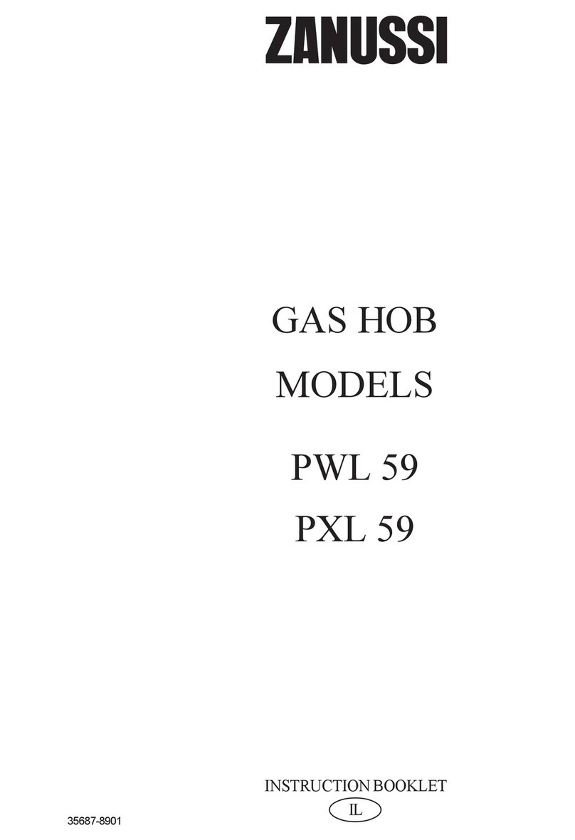 Zanussi PWL59 Instruction booklet