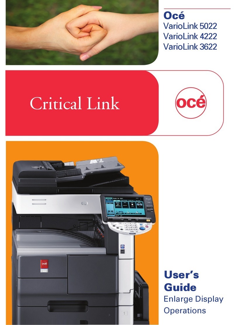 Oce VarioLink 5022 user guide