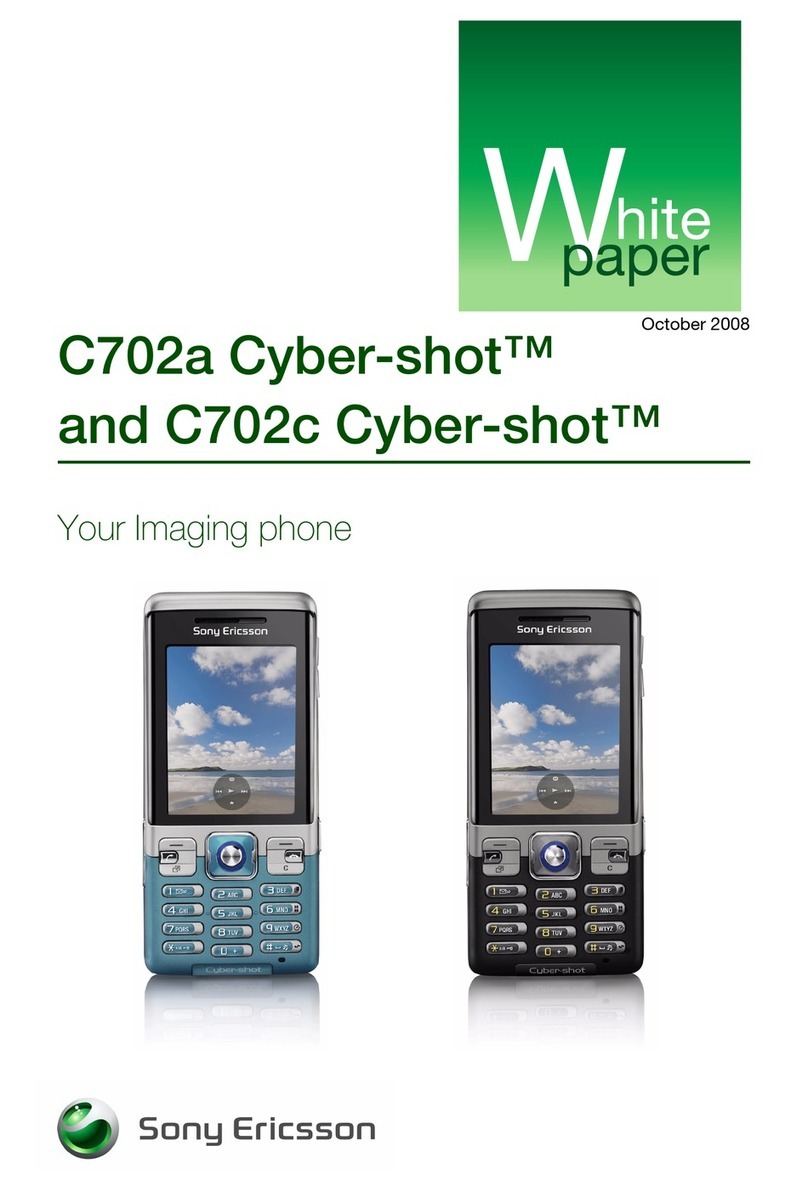 Sony Ericsson C702a Cyber-shot Quick reference guide