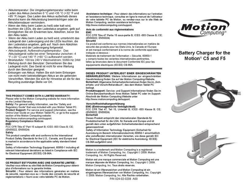 Motion Computing C5 Guide