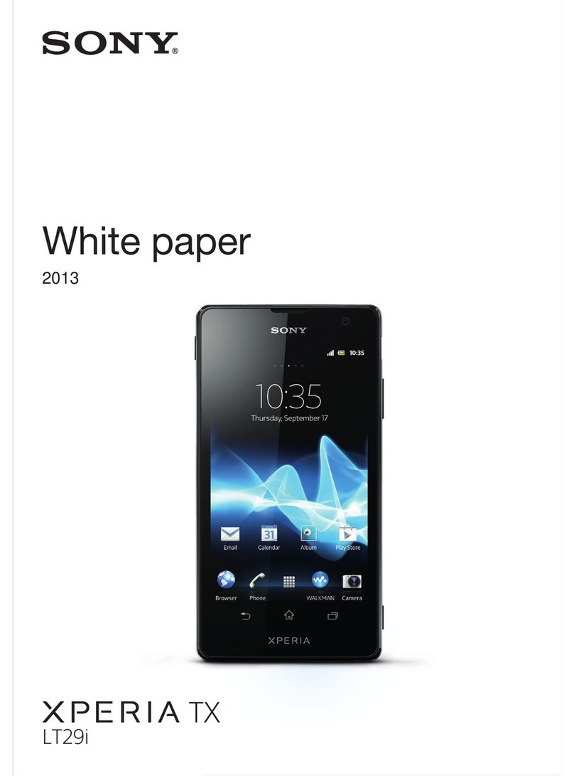 Sony Xperia TX LT29i Quick reference guide