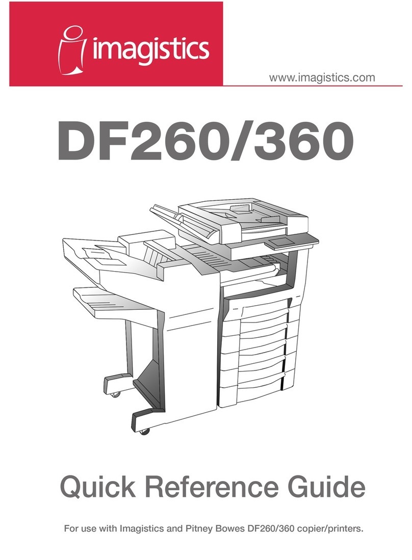 imagistics DF260 Quick reference guide