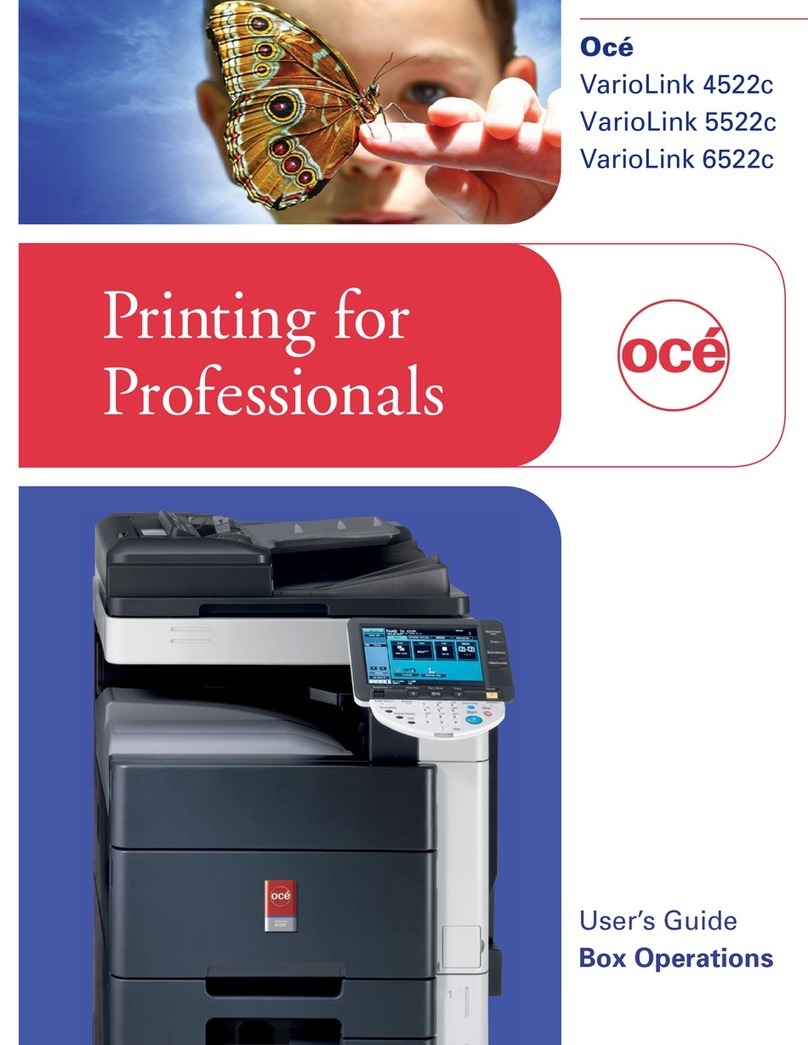 Oce VarioLink 4522c user guide