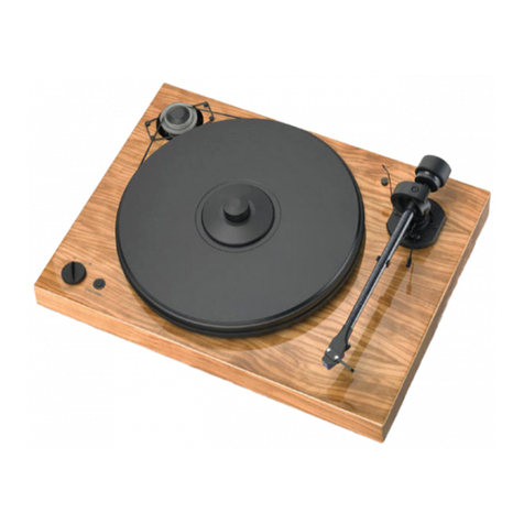 Pro-Ject Audio Systems Pro-Ject 2 Xperience Comfort User manual