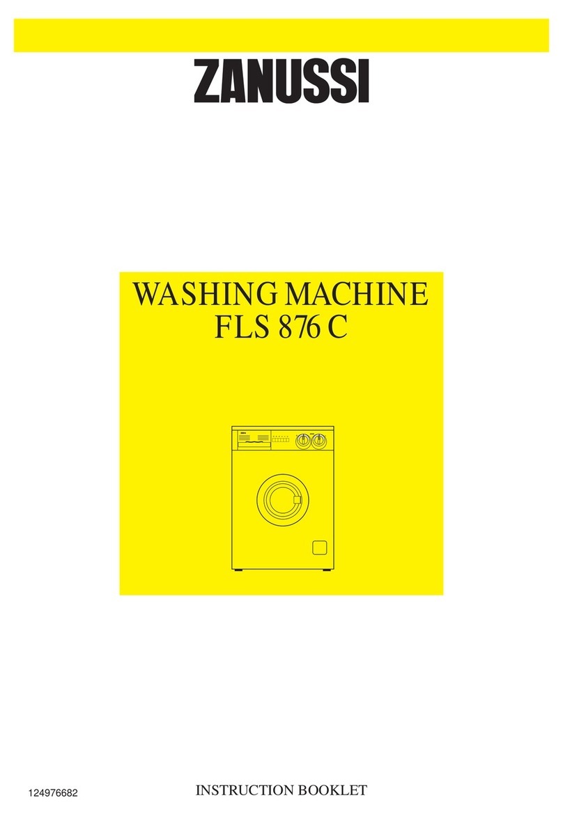 Zanussi FLS876C User manual