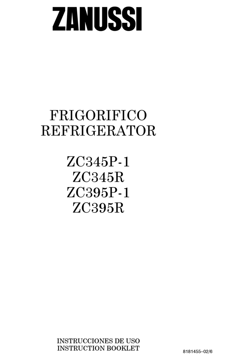 Zanussi ZC345P-1 User manual