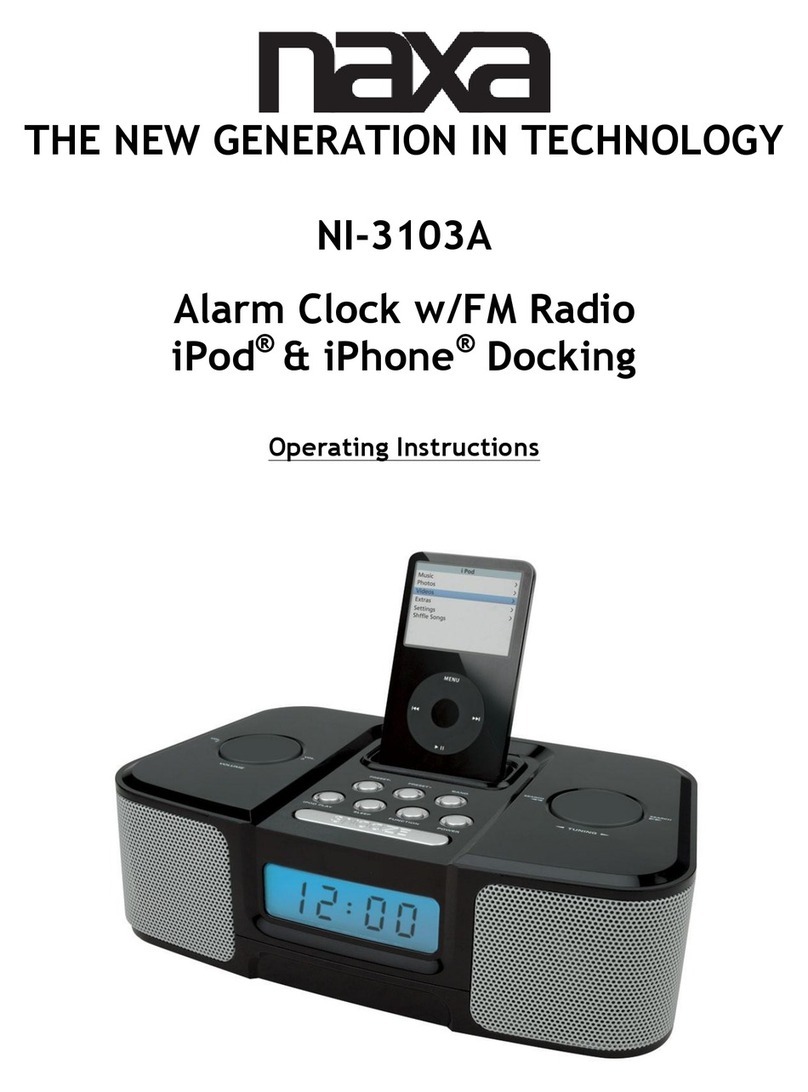 Naxa NI-3103A operating instructions