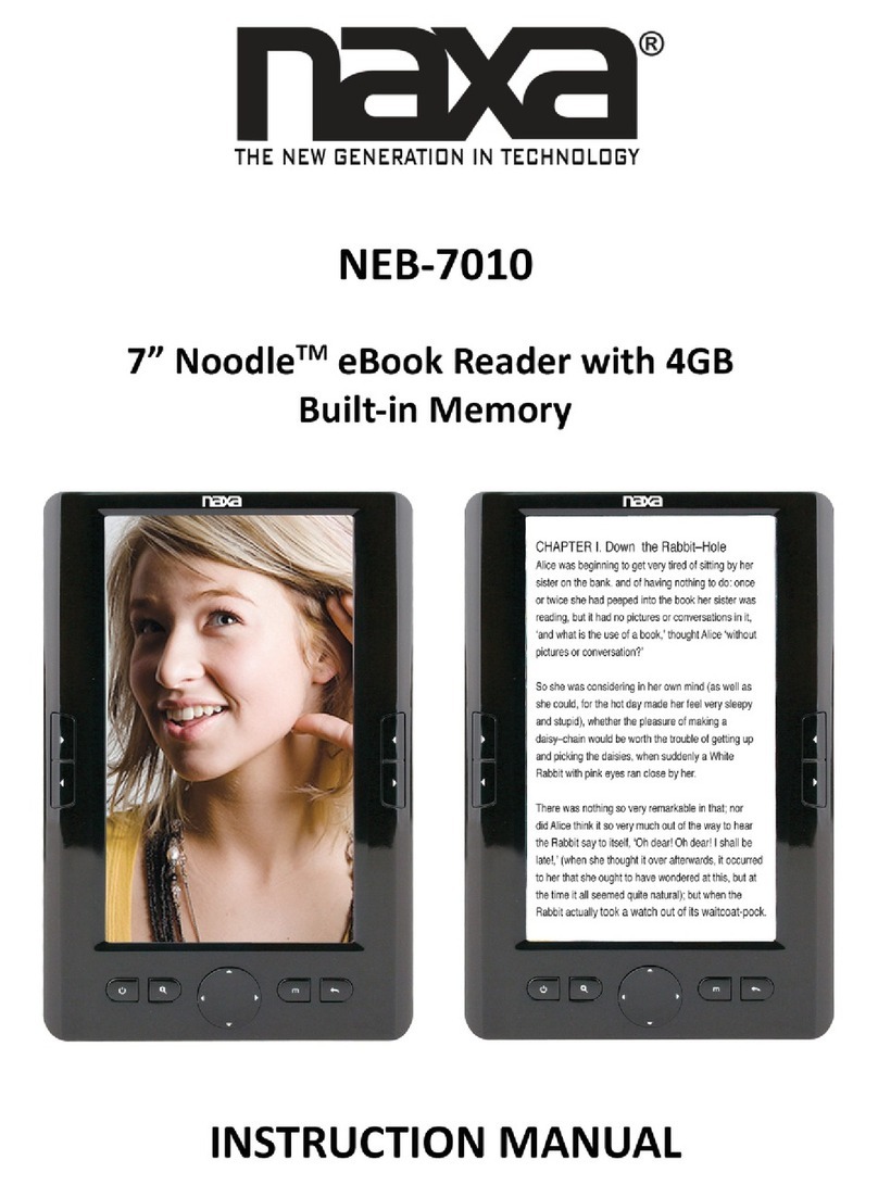 Naxa Noodle NEB-7010 instruction manual