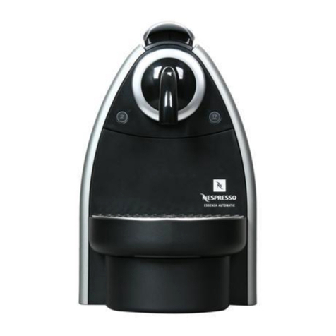 Nespresso ESSENZA AUTOMATIC C100 instruction manual