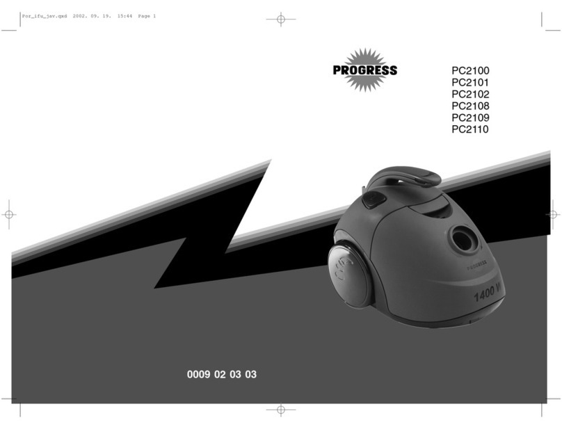 Progress PC 2110 User manual Progress PC 2110 User manual
