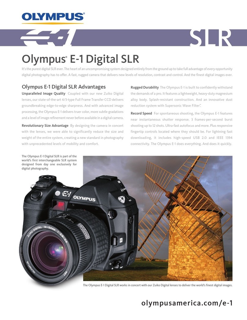 Olympus E-1 - Digital Camera SLR User manual