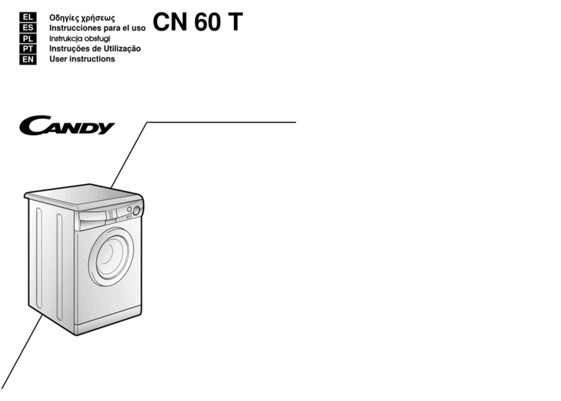 Candy CN 60 User manual