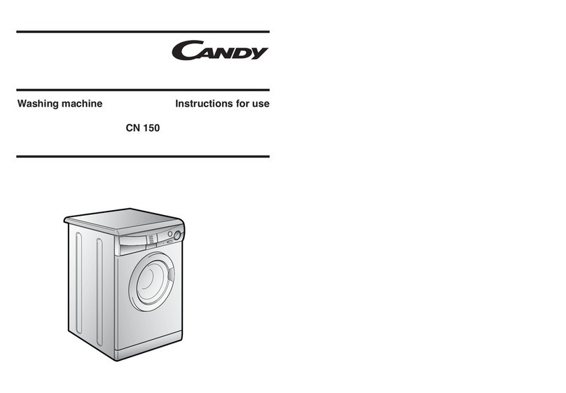 Candy CN 150 User manual