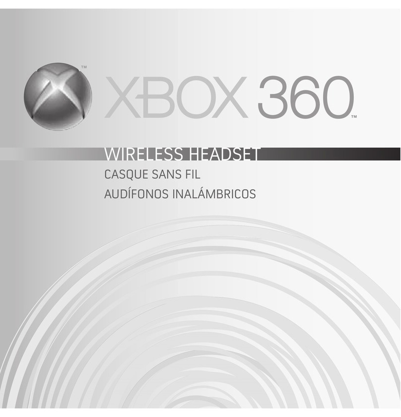 Microsoft Xbox 360 manual