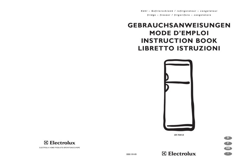 Electrolux ER7535D Instruction book