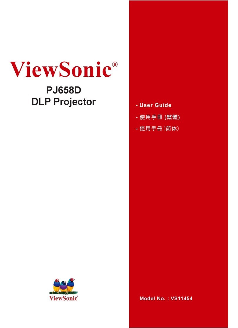 ViewSonic J658D user guide