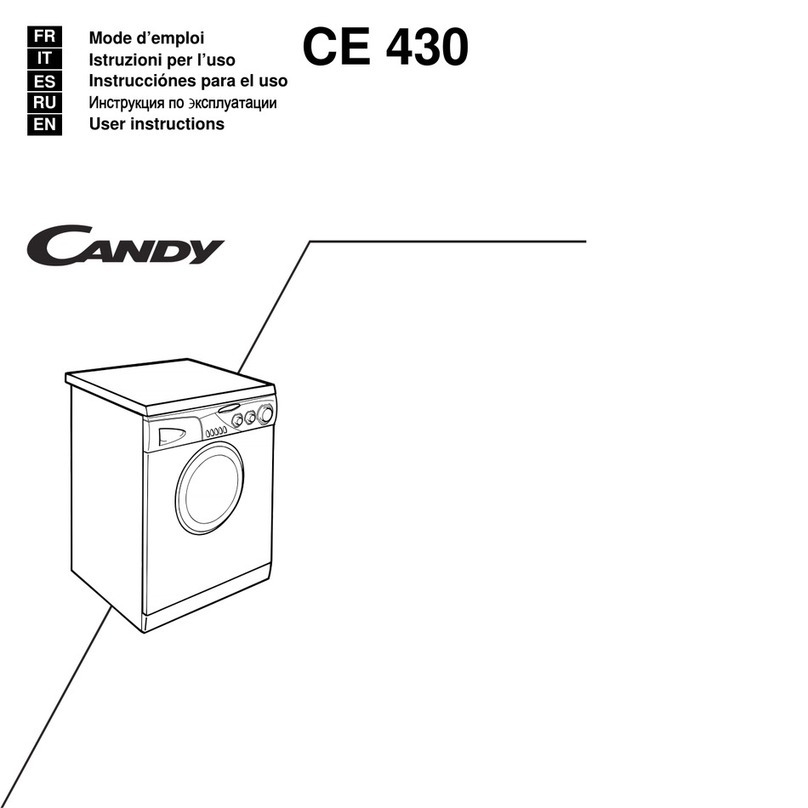 Candy CE 430 User manual Candy CE 430 User manual
