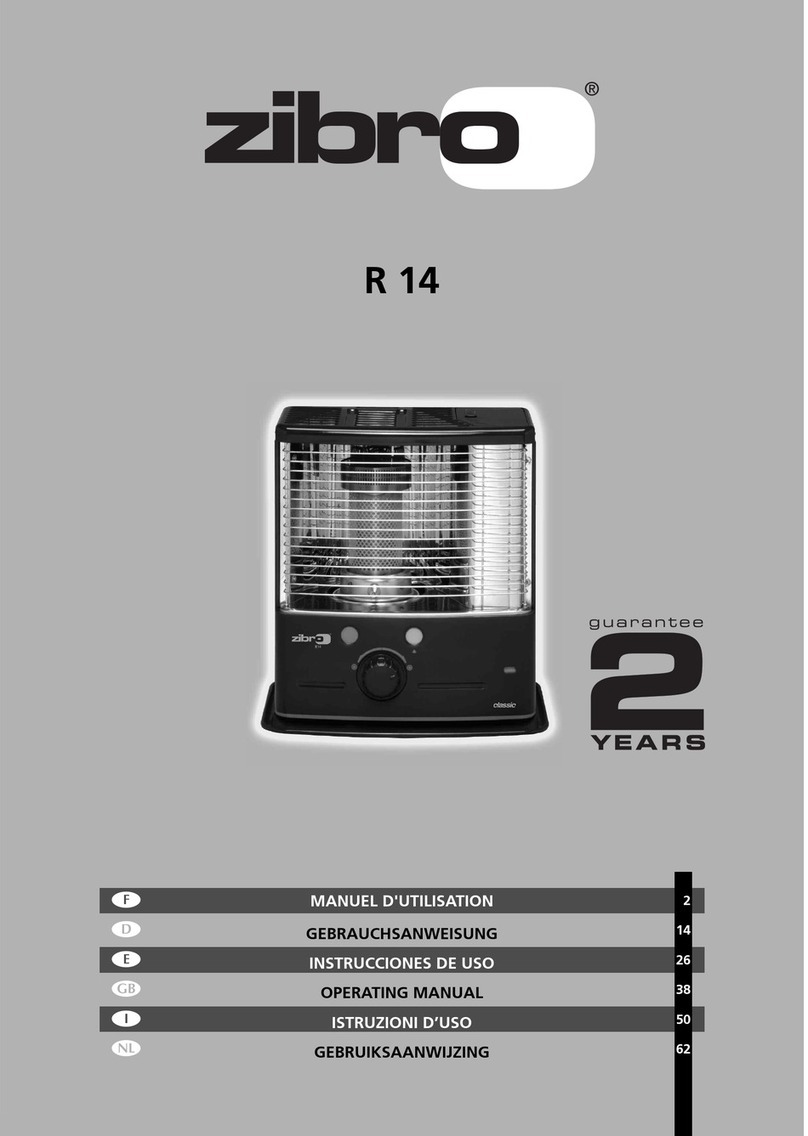 Zibro R 14 operating manual