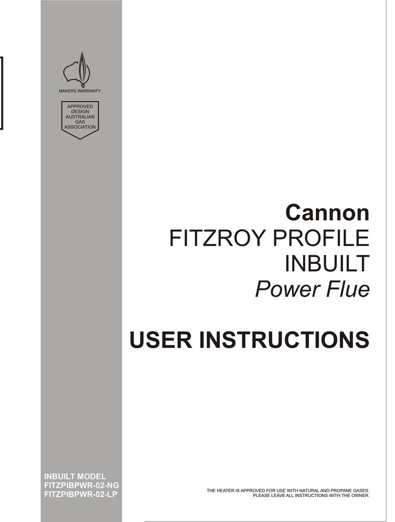 Cannon FITZPIBPWR-02-NG User instructions