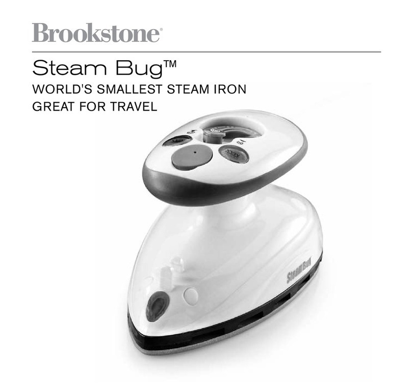 Brookstone Steam Bug user manual