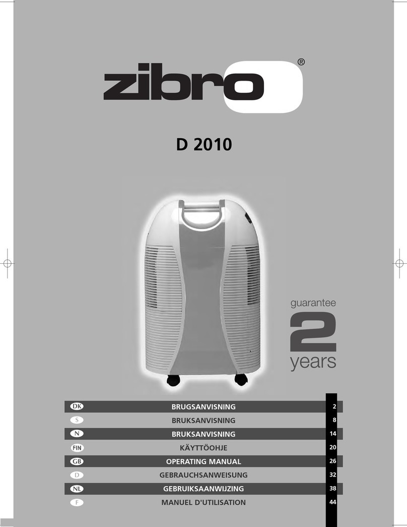 Zibro D 2010 operating manual