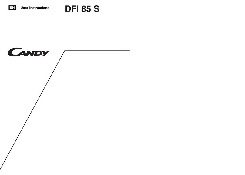 Candy DFI 85 S User manual