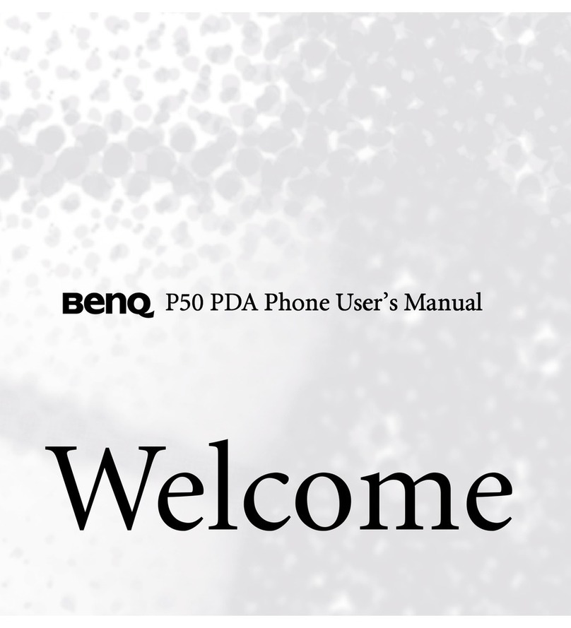 BenQ P50 user manual
