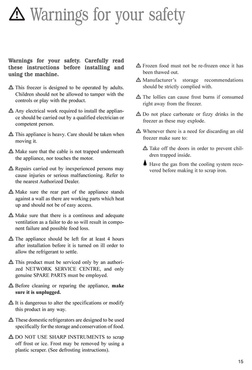 Zanussi ZD19/4R-1 user manual