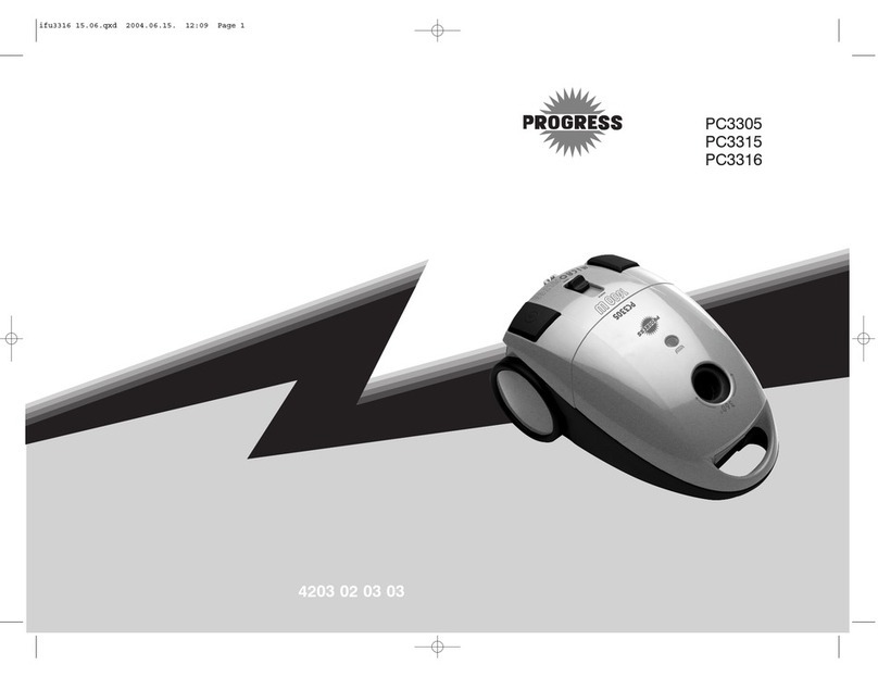 Progress PC 3305 User manual Progress PC 3305 User manual