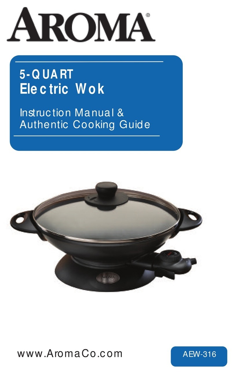 Aroma AEW-316 Instruction manual & authentic cooking guide