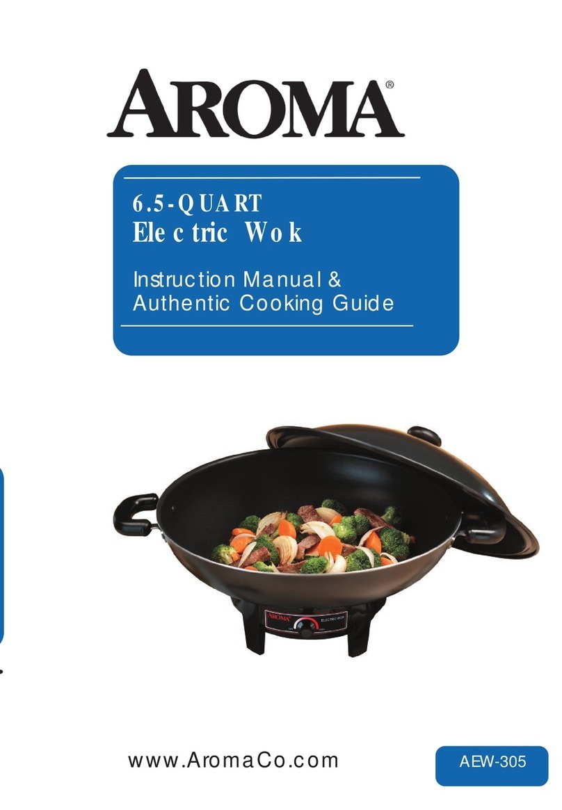 Aroma AEW-305 instruction manual
