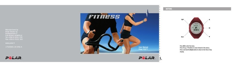 Polar Electro F55 user manual