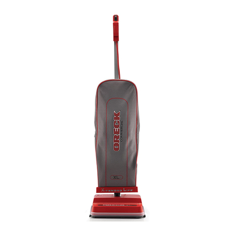 Oreck U2000RB-1 user guide
