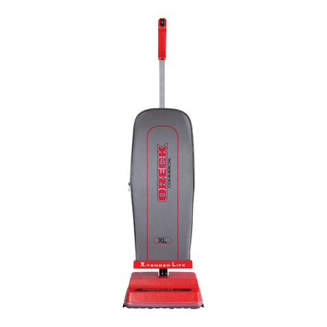 Oreck U2000R-1 user guide