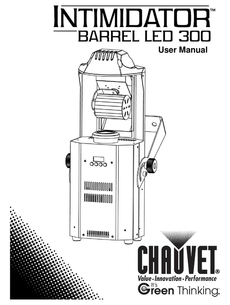 Chauvet Intimidator Barrel LED 300 user manual