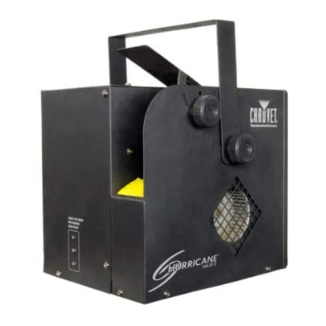 Chauvet Hurricane Haze 2 User manual
