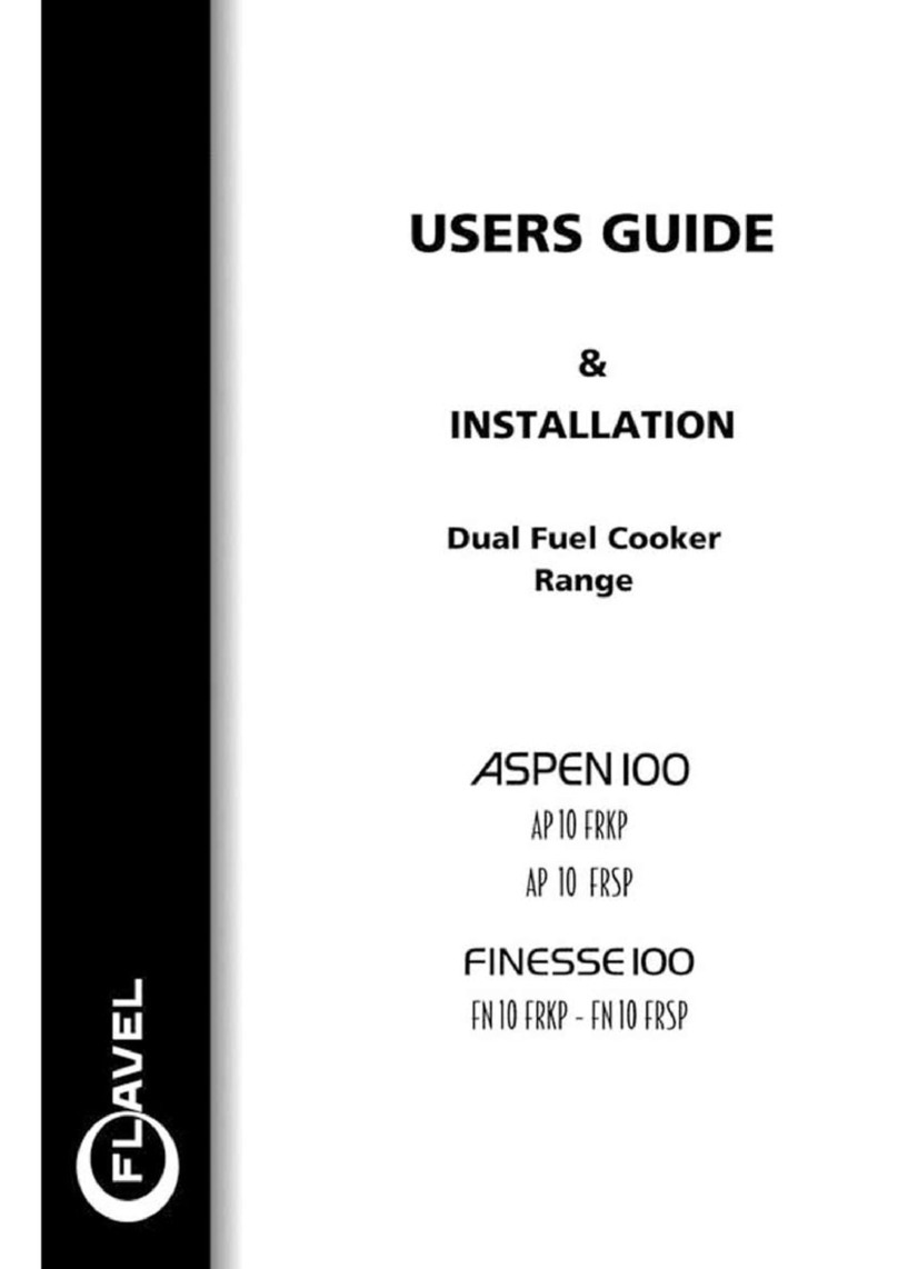 Flavel FN 10 FRSP Users guide & installation