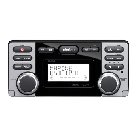 Clarion CMD6 owner's manual Clarion CMD6 owner's manual