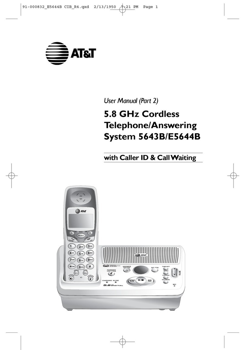 AT&T 5643B User manual