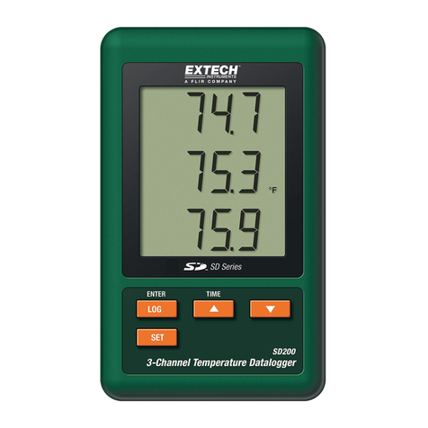 Extech Instruments SD200 User manual Extech Instruments SD200 User manual