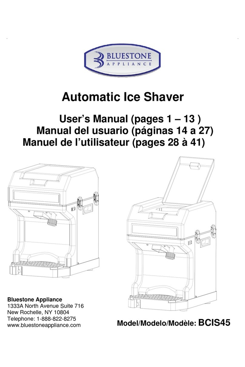 Bluestone Appliance BCIS45 user manual
