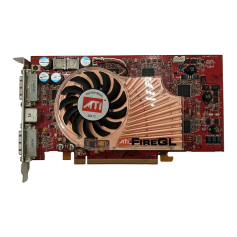 HP ATI FireGL V5100 User instructions