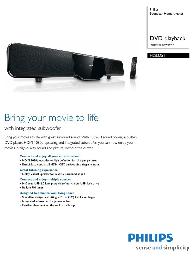 Philips HSB2351/F7 Specifications