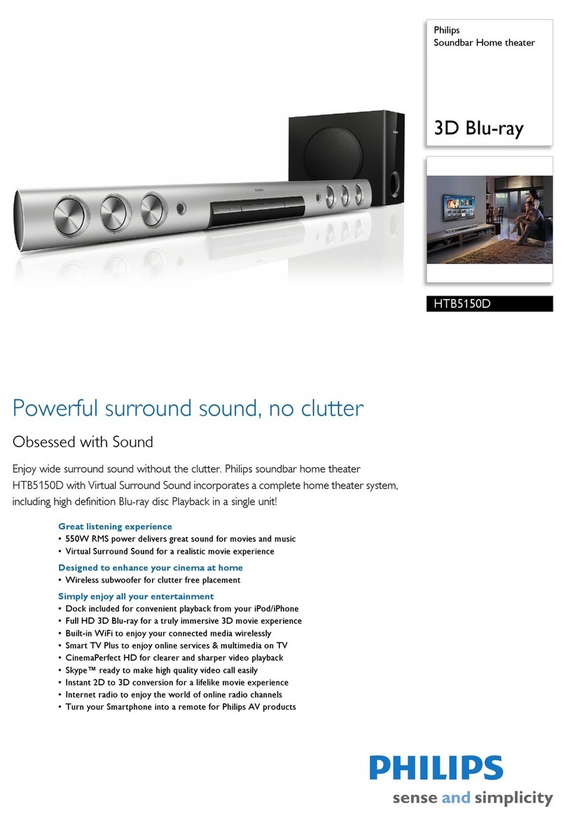Philips HTB5150D/12 User manual