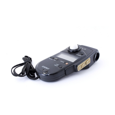 Sekonic MULTIMASTER L-408 operating instructions